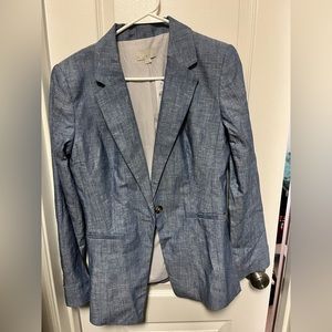 LOFT chambray blazer, new with tags